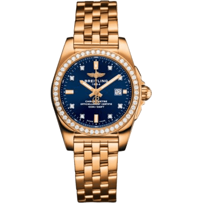 Galactic 29 Rose Gold / Diamond / Horizon Blue Diamond / Bracelet