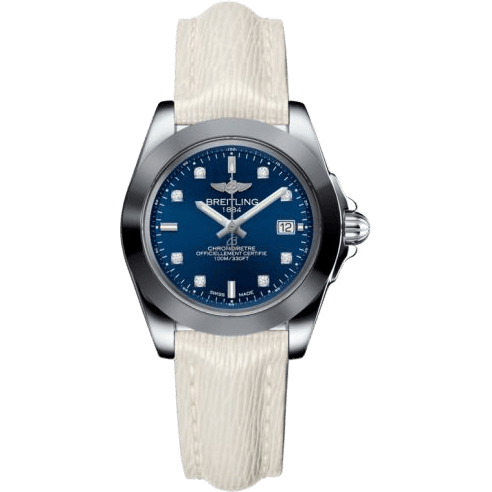 Galactic 32 Sleek Edition Stainless Steel / Horizon Blue Diamond / Sahara