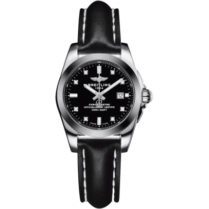 Galactic 29 Stainless Steel / Trophy Black Diamond / Calf