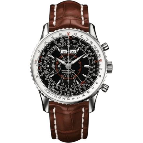 Montbillant Datora Black / Brown Alligator