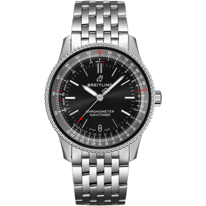 Navitimer 1 38 Automatic Stainless Steel / Black / Bracelet