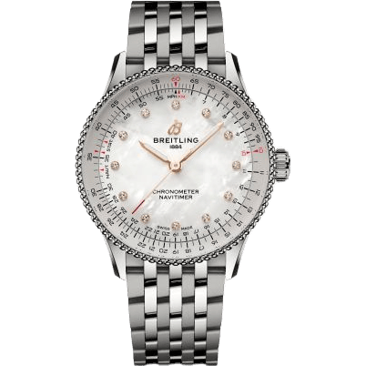 Navitimer Automatic 36 Stainless Steel / MOP / Bracelet / UK
