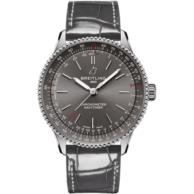 Navitimer Automatic 36 Stainless Steel / Grey / Alligator