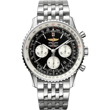 Navitimer 1 B01 Chronograph 43 Stainless Steel / Black / Japan Special Edition