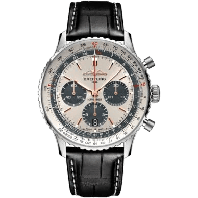 Navitimer B01 Chronograph 43 Stainless Steel / Starlux Airlines