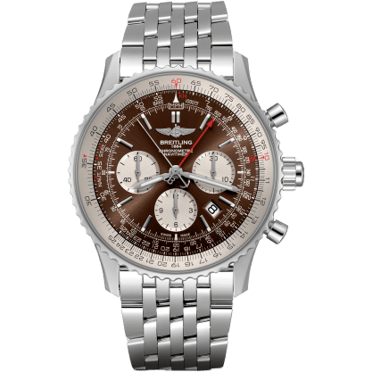 Navitimer Rattrapante Stainless Steel / Panamerican Bronze / Bracelet