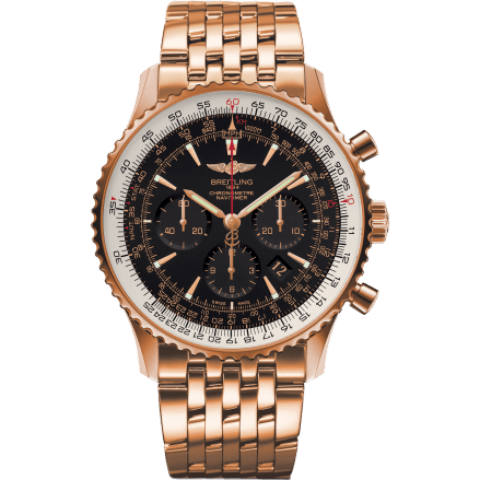Navitimer 01 46 Red Gold / Black / Bracelet