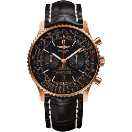 Navitimer 01 46 Red Gold / Black / Croco
