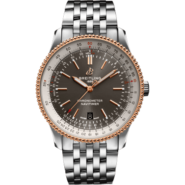 Navitimer Automatic 41 Automatic Stainless Steel / Rose Gold / Grey / Bracelet