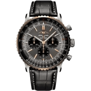 Navitimer B01 Chronograph 46 Stainless Steel - Red Gold / Grey / USA