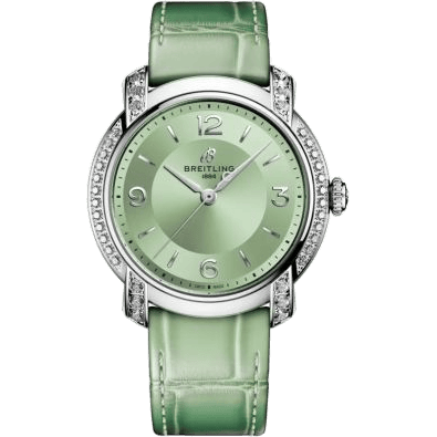 Lady Premier 36 Automatic Stainless Steel - Diamond / Sage