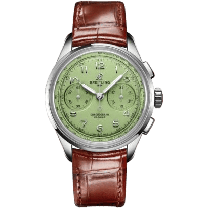 Premier Heritage B09 Chronograph 40 Stainless Steel / Mint