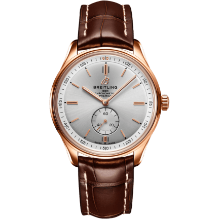 Premier Automatic 40 Red Gold / Silver / Croco Black / Folding