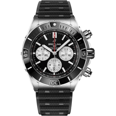 Super Chronomat B01 44 Stainless Steel / Black / Rubber