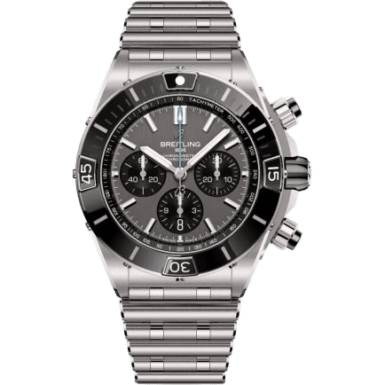 Super Chronomat B01 44 Titanium / Grey / Rouleaux