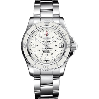 Superocean II 36 White / Bracelet