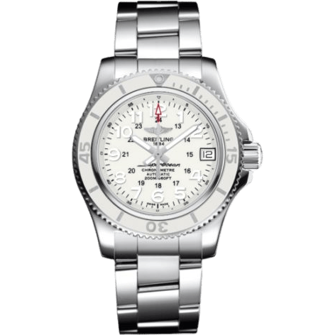 Superocean II 36 White / Bracelet