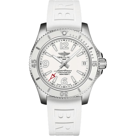 Superocean 42 Stainless Steel / White / Japan