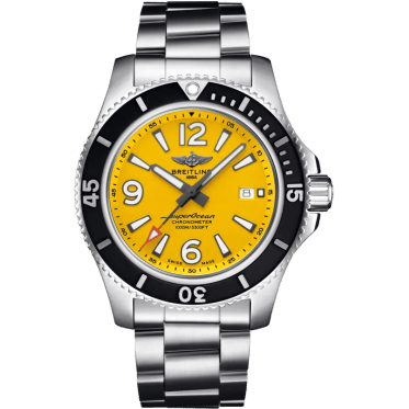 Superocean 44 Stainless Steel / Yellow / Bracelet