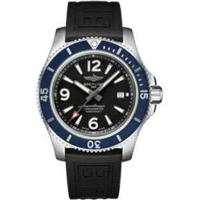 Superocean 44 Stainless Steel / UK Edition / Rubber / Pin