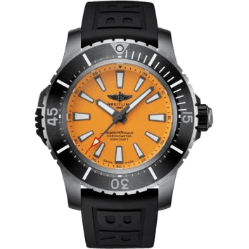 Superocean II 48 Titanium / Yellow / Rubber / Pin