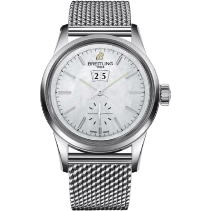 Transocean 38 Stainless Steel / MOP / Bracelet