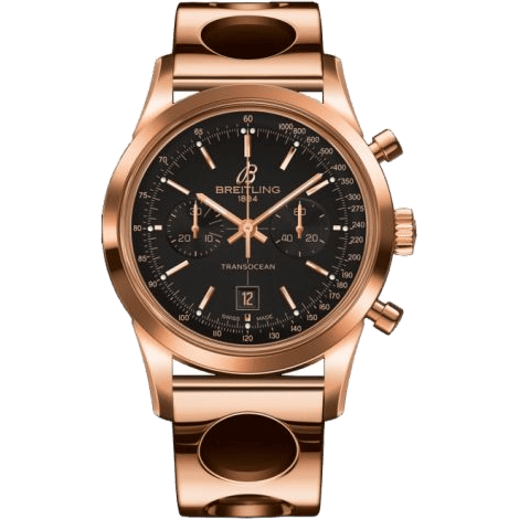 Transocean Chronograph 38 Gold / Black / Racer