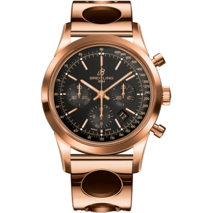 Transocean Chronograph Red Gold / Black / Air Racer