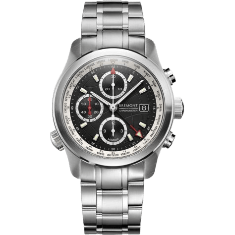 ALT1-WT Worldtimer Black Bracelet