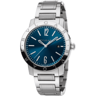 Bulgari Solotempo 41.5 Blue Bracelet