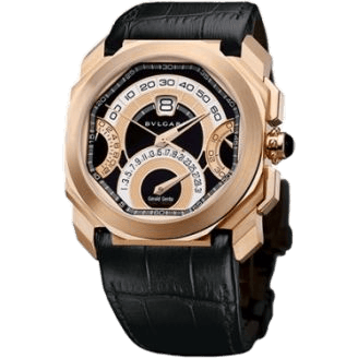 Octo Saltarello Retrogradi Chronograph Pink Gold