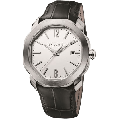 Octo Roma 41 Stainless Steel / Silver