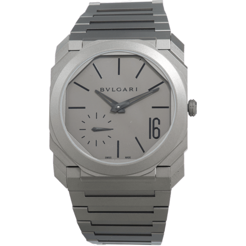 Octo Finissimo Automatic Titanium / Grey / WorldTempus