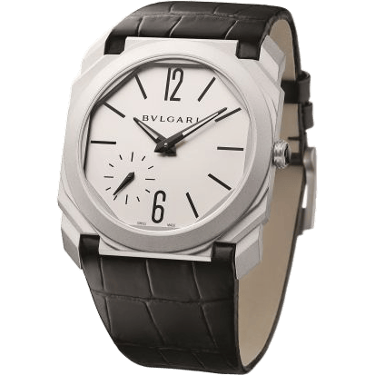 Octo Finissimo Automatic Stainless Steel / Grey / Alligator