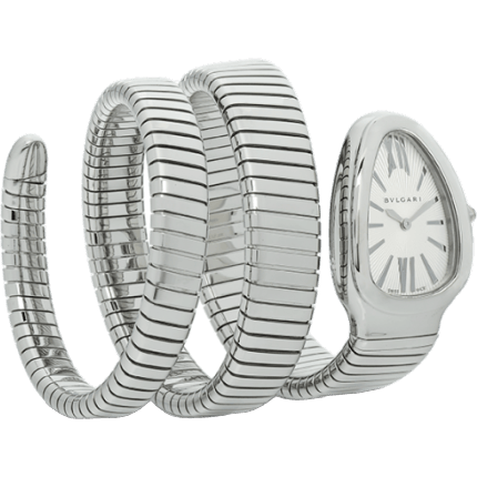 Serpenti Tubogas Silver Double Tour
