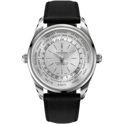 Heritage Worldtimer Stainless Steel / Silver