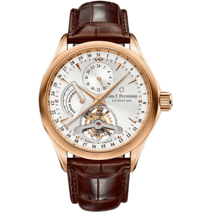 Manero Tourbillon Rose Gold / Silver