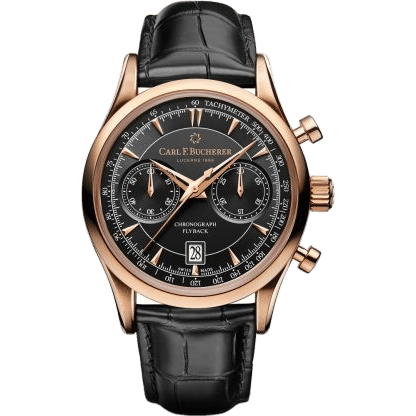 Manero Flyback Rose Gold / Black