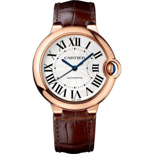 Ballon Blue de Cartier 36 Automatic Pink Gold / Silver