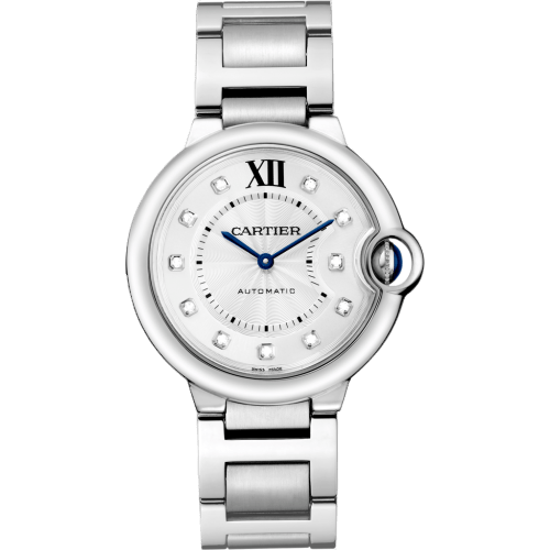 Ballon Blue de Cartier 36 Automatic Stainless Steel / Diamond / Bracelet
