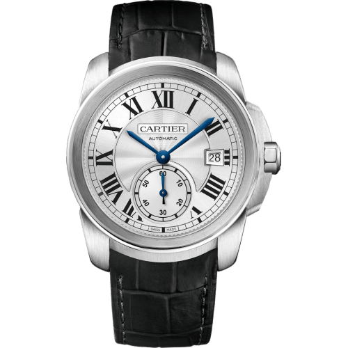 Calibre de Cartier 38 Stainless Steel / Silver