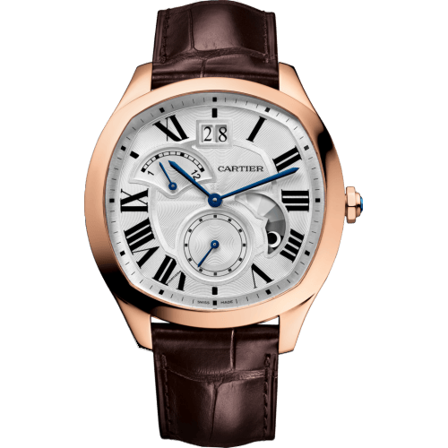 Drive de Cartier Second Time Zone Day / Night Pink Gold / Silver