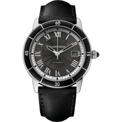Ronde Croisière de Cartier Stainless Steel / Grey