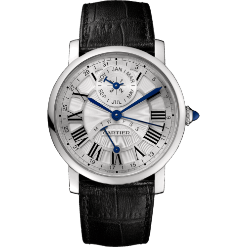 Rotonde de Cartier Perpetual Calendar White Gold / Silver