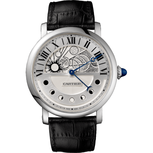 Rotonde de Cartier 45 Day & Night White Gold / Silver