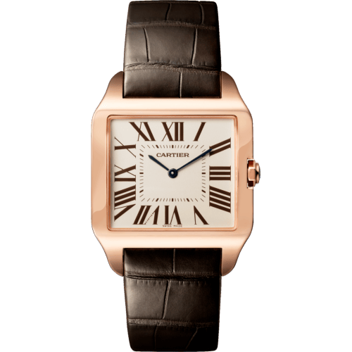 Santos Dumont 34.6 Pink Gold