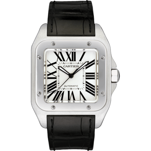 Santos 100 41.3 Stainless Steel / Silver