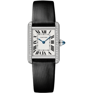 Tank Must Small Quartz Stainless Steel - Diamond / Silver