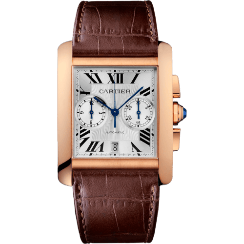 Tank MC 34.3 Chronograph Pink Gold / Silver