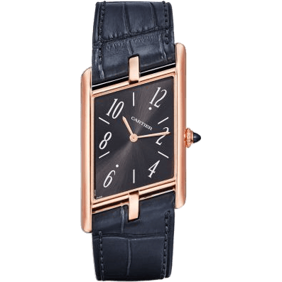 Tank Asymétrique Rose Gold / Grey